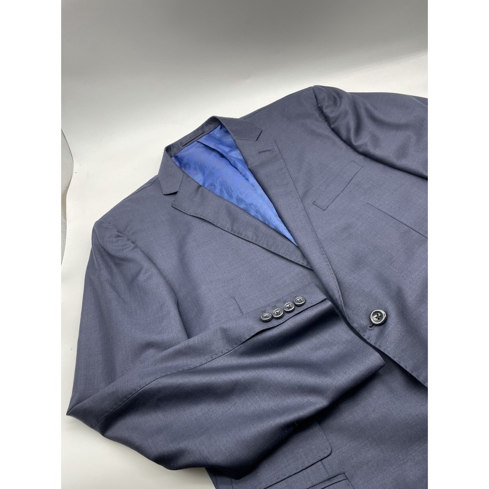 Navy Wool Dormeuil Cloth for Men Trunk Club XL - 46 Reg Amadeus 365‎ England